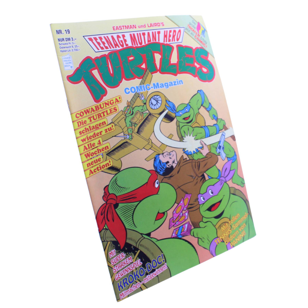 Teenage Mutant Hero Turtles Comic Magazin Nr. 19 (Condor, 1992) – Als das Spielzeug laufen lernte